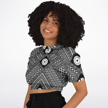 Fiji Masi  Short Sleeve Crop Top 5