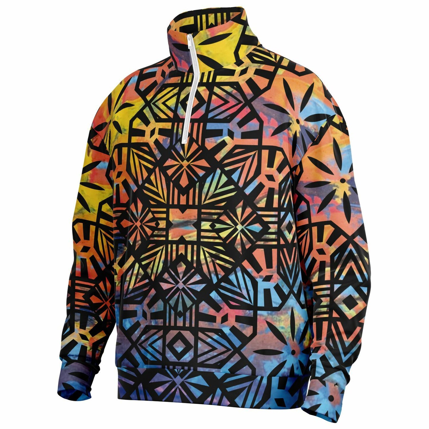 Fiji Masi Heavyweight Oversized Quarter Zip Sweatshirt 1