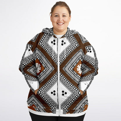 Fiji Masi Athletic Plus-size Ziphoodie 1