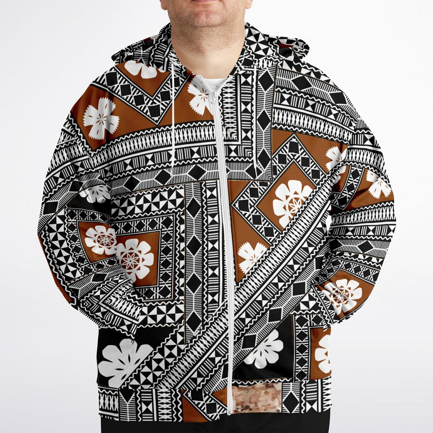 Fiji Masi Fashion Plus-size Ziphoodie 2