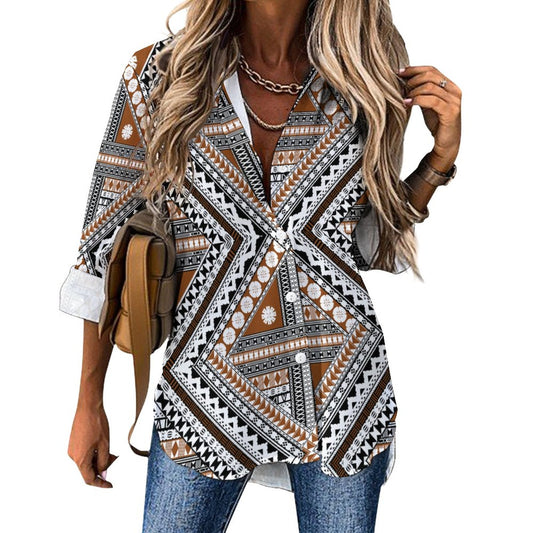 Fiji Masi Asymmetrical Hem Shirt 1