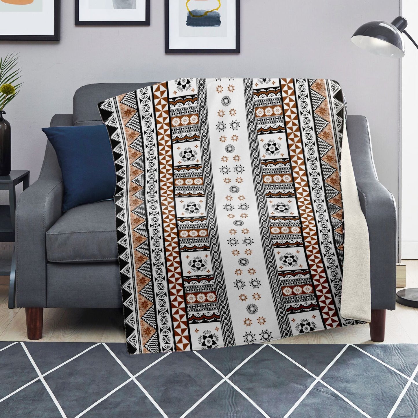 Fiji Masi Premium Microfleece Blanket 5