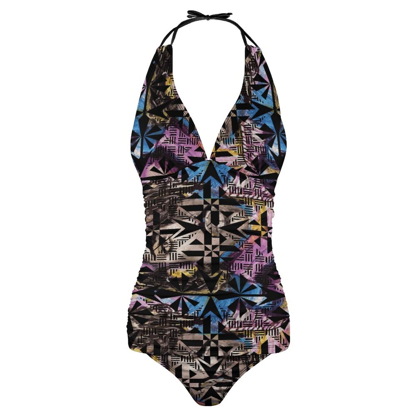 Fiji Masi 2-Piece Women's Halter Tankini 1