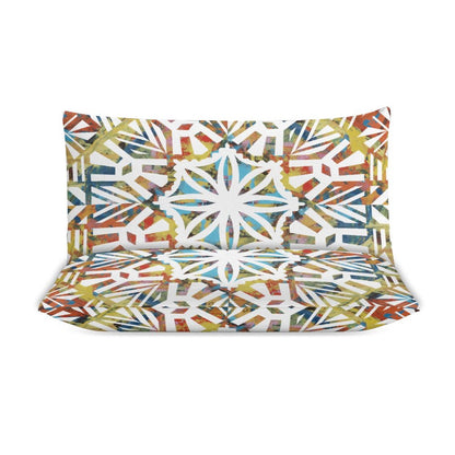 Fiji Masi 3-Piece Bedding Set-90"x90"/ 229x229cm (Dual-sided Printing) 14