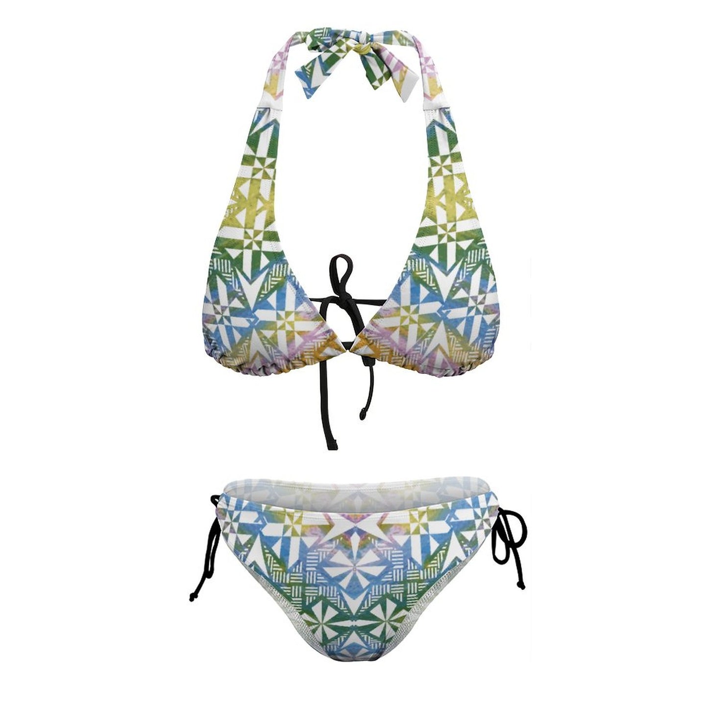 Fiji Masi Two Piece Halter Swimsuit 3