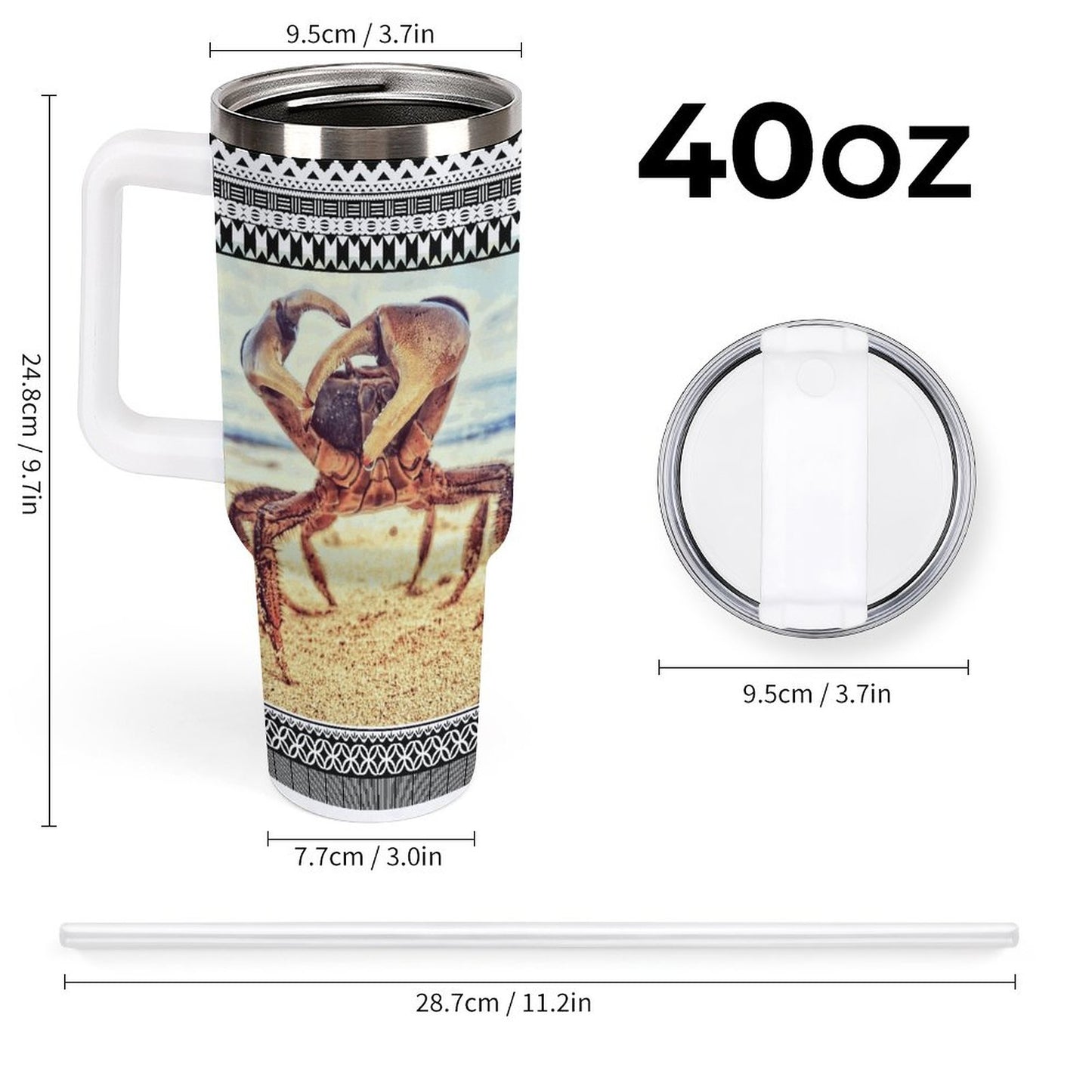 LAIRO 40oz Large Capacity Car Cup