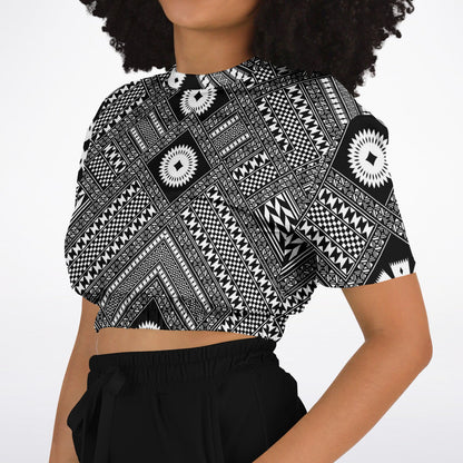 Fiji Masi  Short Sleeve Crop Top 5