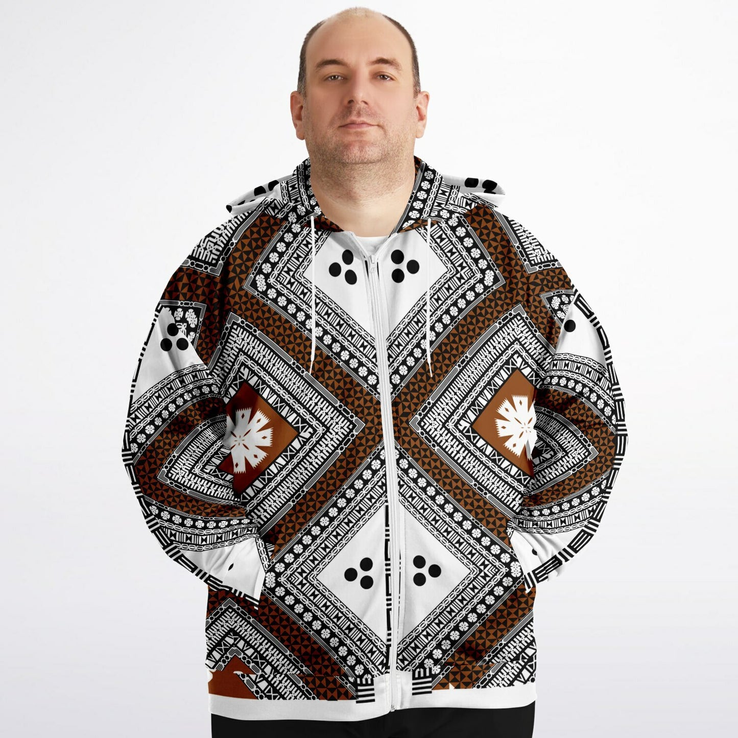 Fiji Masi Athletic Plus-size Ziphoodie 1