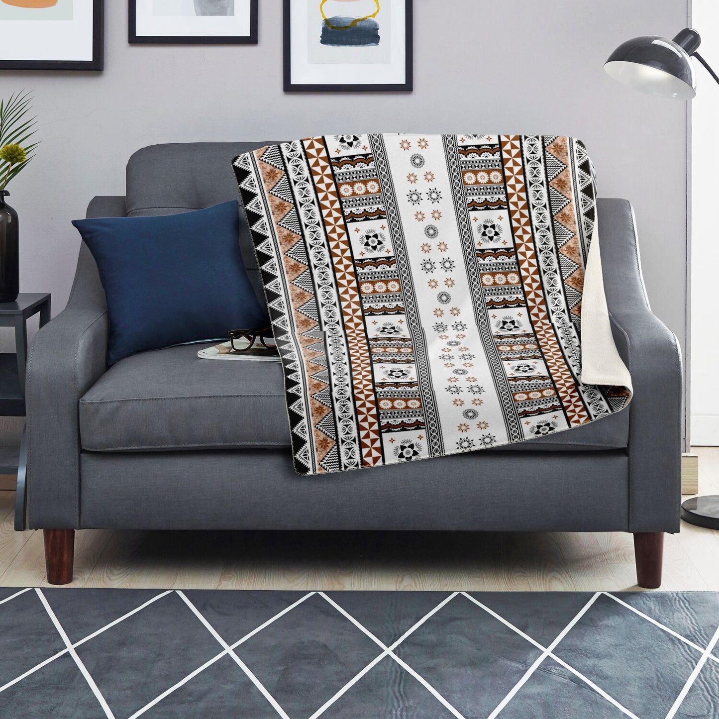 Fiji Masi Premium Microfleece Blanket 5