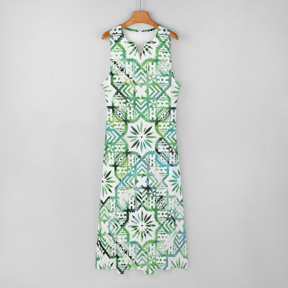 Fiji Masi Sleeveless Ankle-length Dress  2