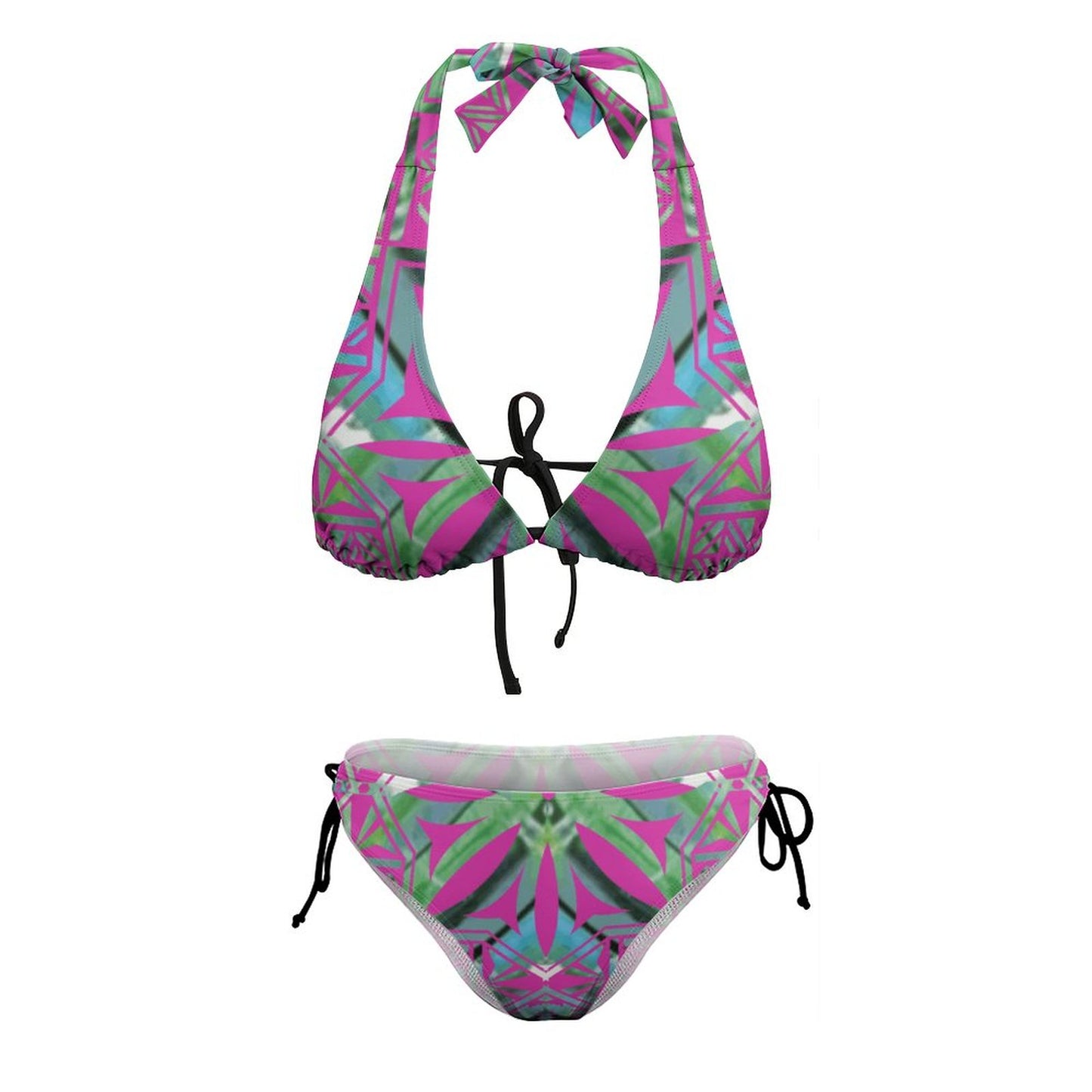 Fiji Masi Two Piece Halter Swimsuit 1