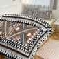 Fiji Masi 3-Piece Bedding Set-90"x90"/ 229x229cm (Dual-sided Printing) 3
