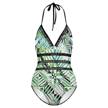 Fiji Masi Women's Halter Swimsuits 1