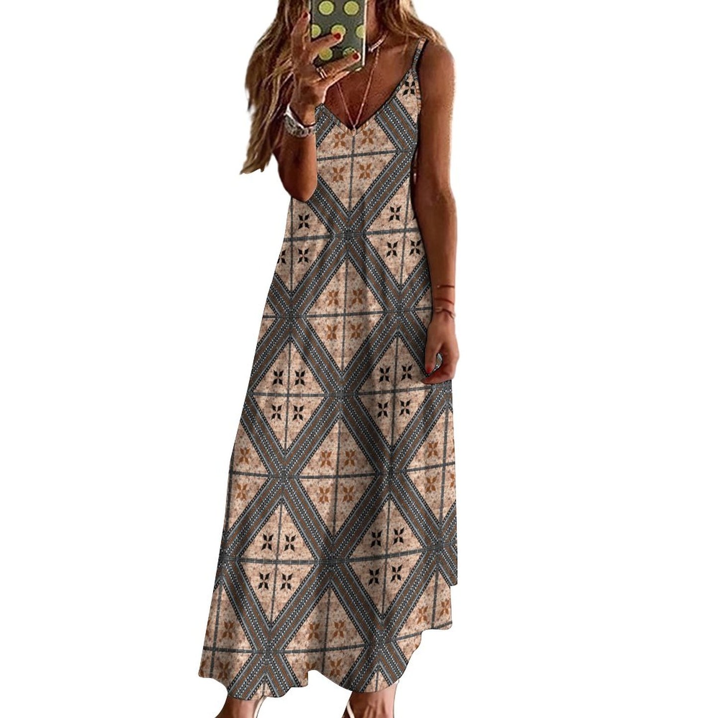 Fiji Masi  Ankle-length Slip Dress 3