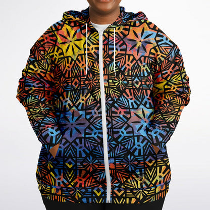 Fiji Masi Fashion Plus-size Ziphoodie 3