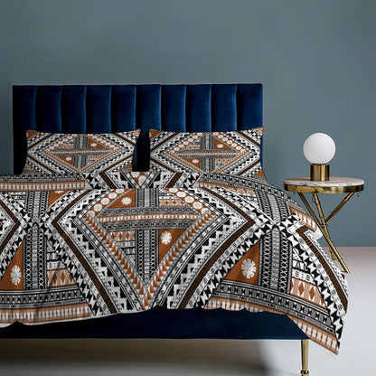 Fiji Masi 3-Piece Bedding Set-90"x90"/ 229x229cm (Dual-sided Printing) 11