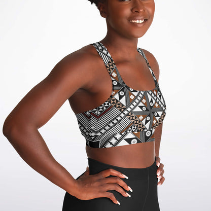 Fiji Tattoo Padded Sports Bra 10