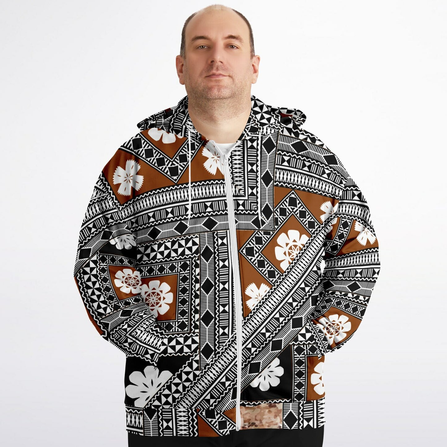 Fiji Masi Fashion Plus-size Ziphoodie 2