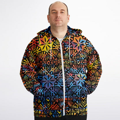 Fiji Masi Fashion Plus-size Ziphoodie 3