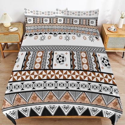 Fiji Masi 3-Piece Bedding Set-90"x90"/ 229x229cm (Dual-sided Printing) 9