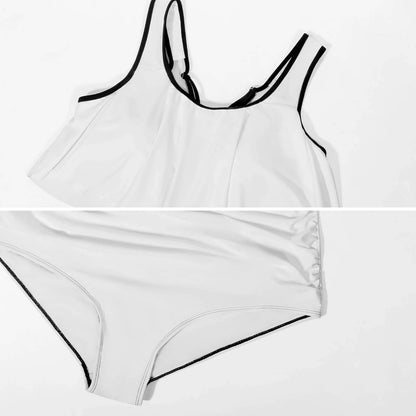 Fiji Masi Plus Size Women's Two piece Swimsuit with Tankini 2