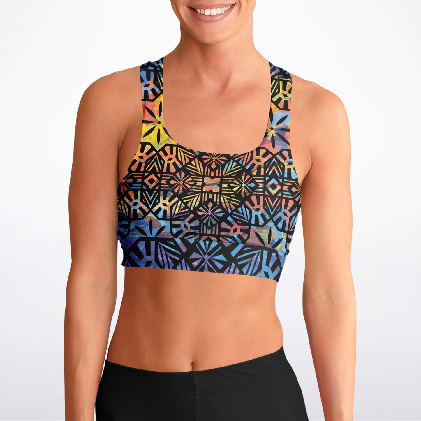 Fiji Masi Padded Sports Bra 8