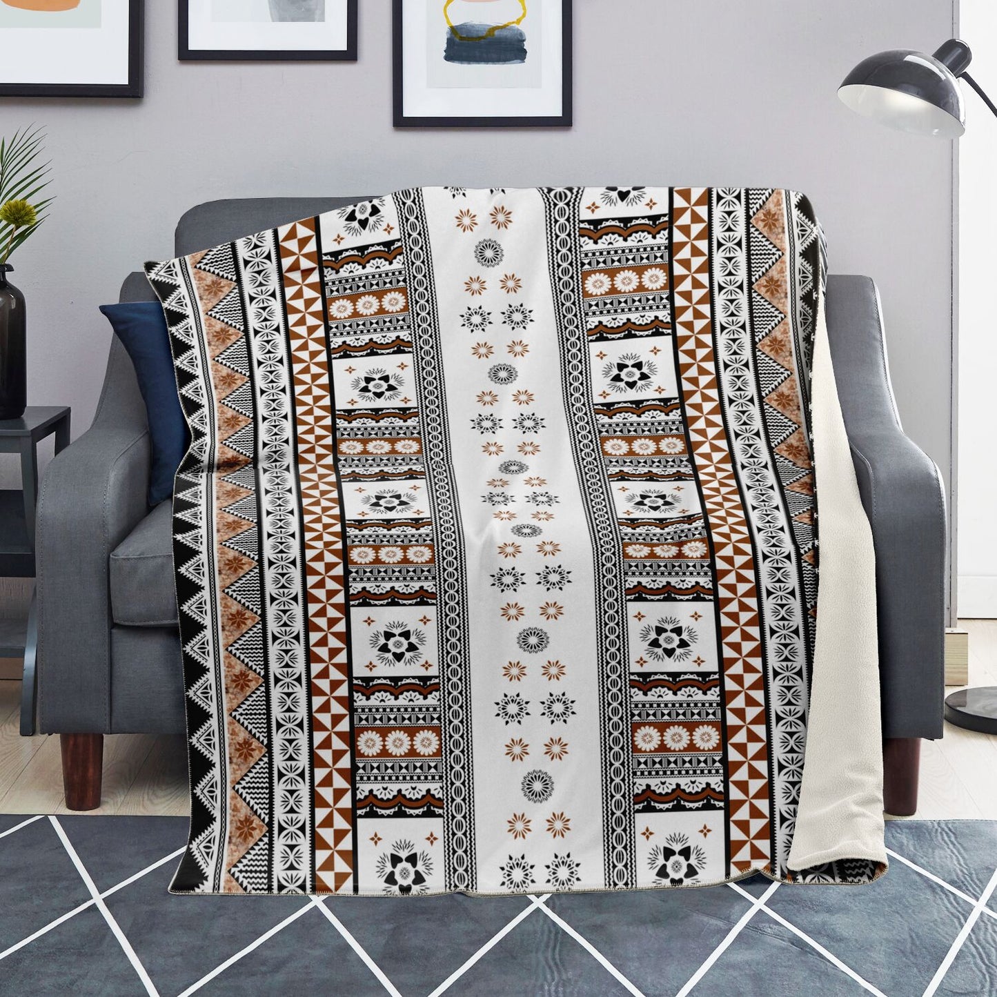 Fiji Masi Premium Microfleece Blanket 5