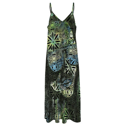 Fiji Masi  Ankle-length Slip Dress 2