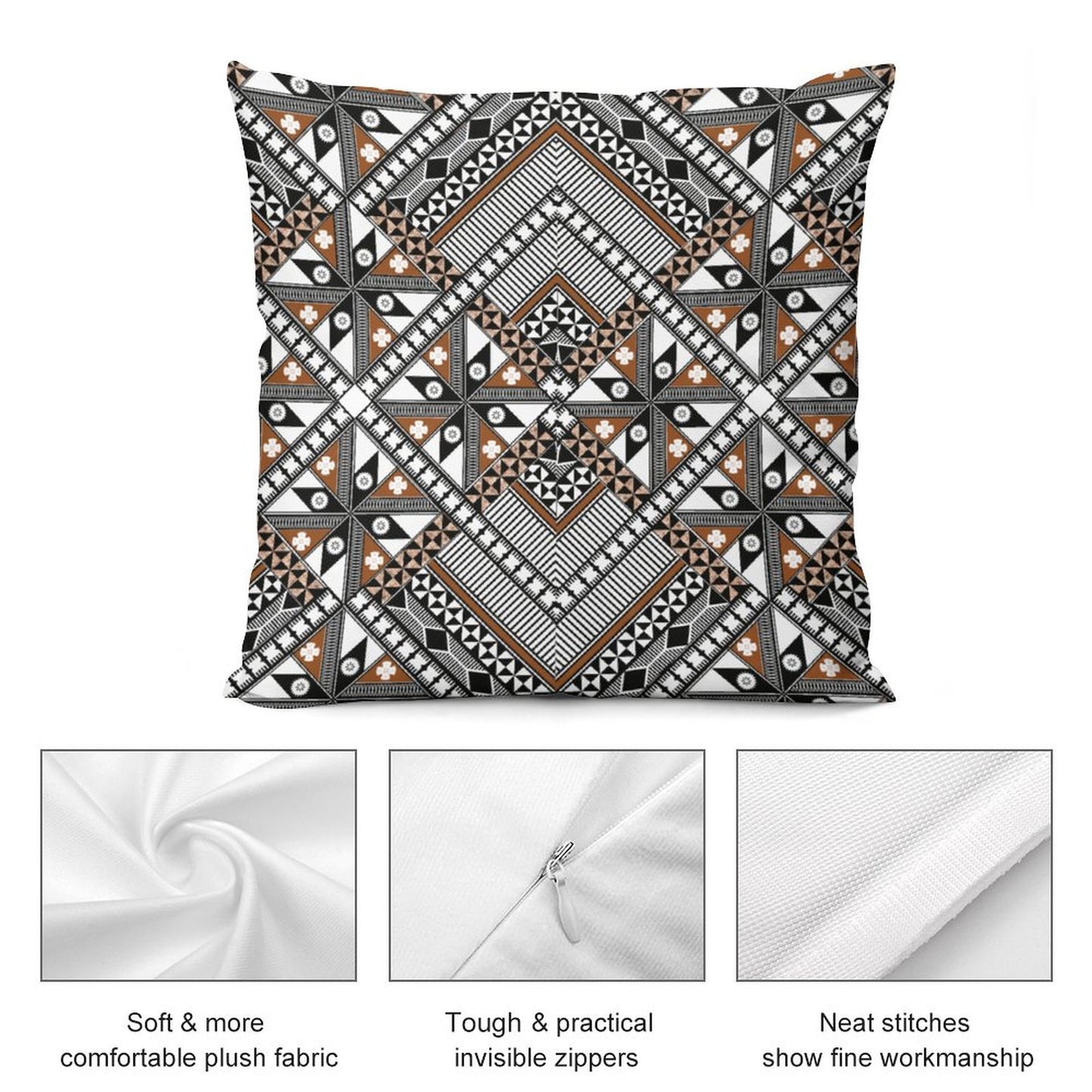 Fiji Masi Plush Pillow Case  5