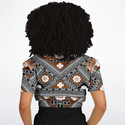 Fiji Masi  Short Sleeve Crop Top 7