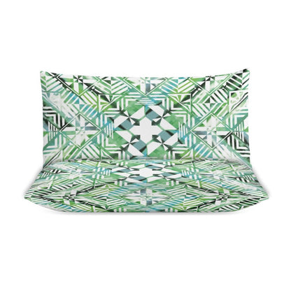 Fiji Masi 3-Piece Bedding Set-90"x90"/ 229x229cm (Dual-sided Printing) 23