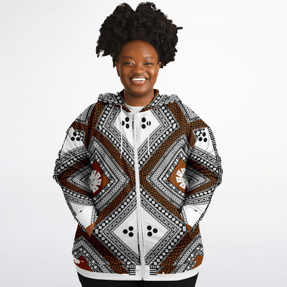 Fiji Masi Athletic Plus-size Ziphoodie 1