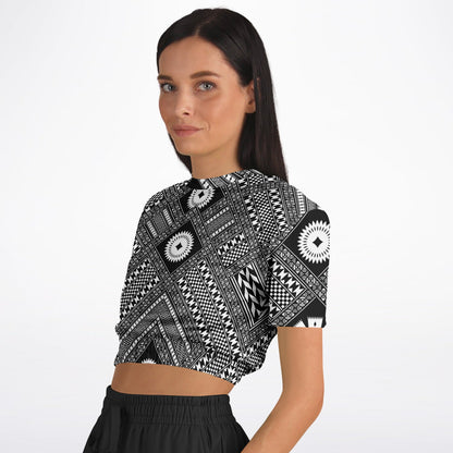 Fiji Masi  Short Sleeve Crop Top 5