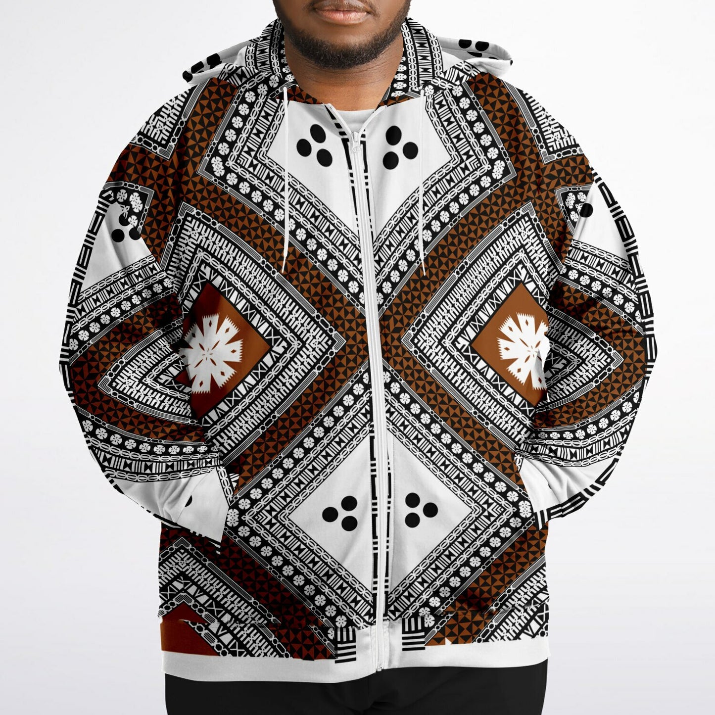 Fiji Masi Athletic Plus-size Ziphoodie 1