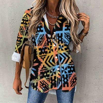 Fiji Masi Asymmetrical Hem Shirt 4