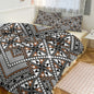 Fiji Masi 3-Piece Bedding Set-90"x90"/ 229x229cm (Dual-sided Printing) 2