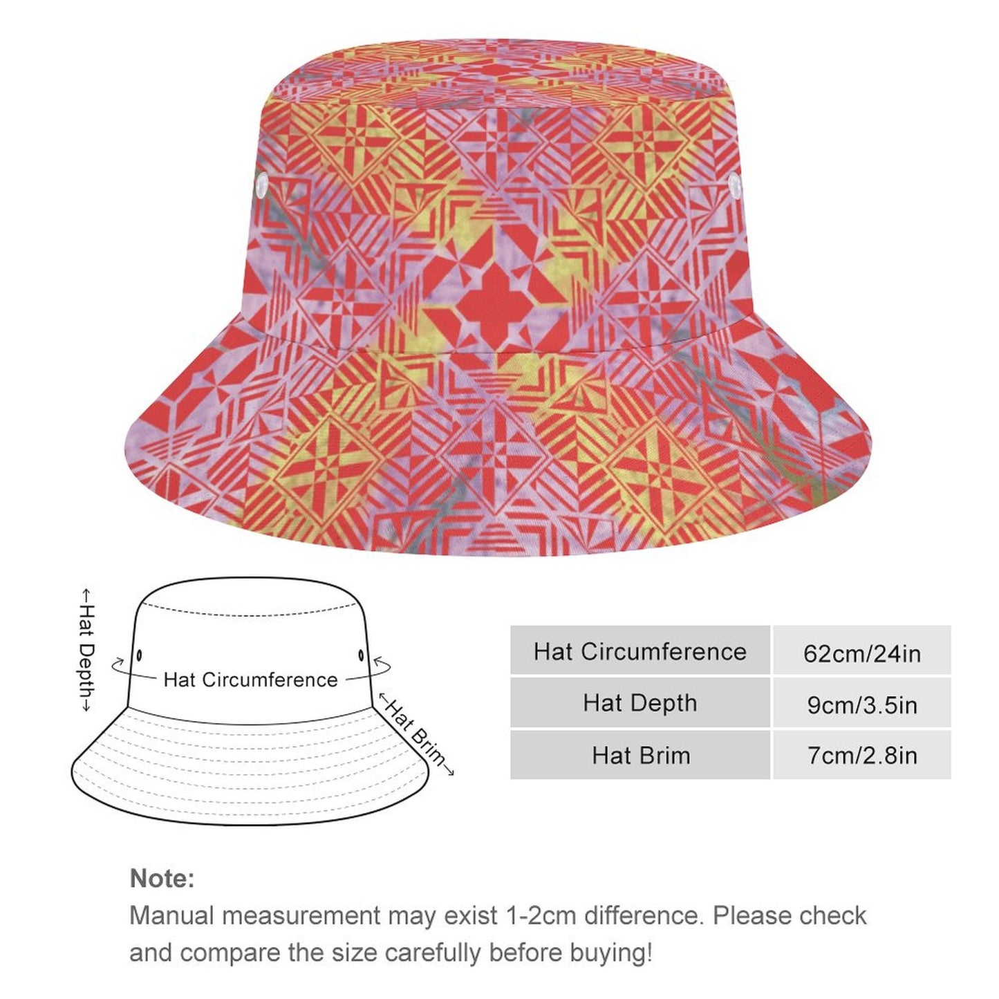 Fiji Masi Oversized Bucket Hat 5