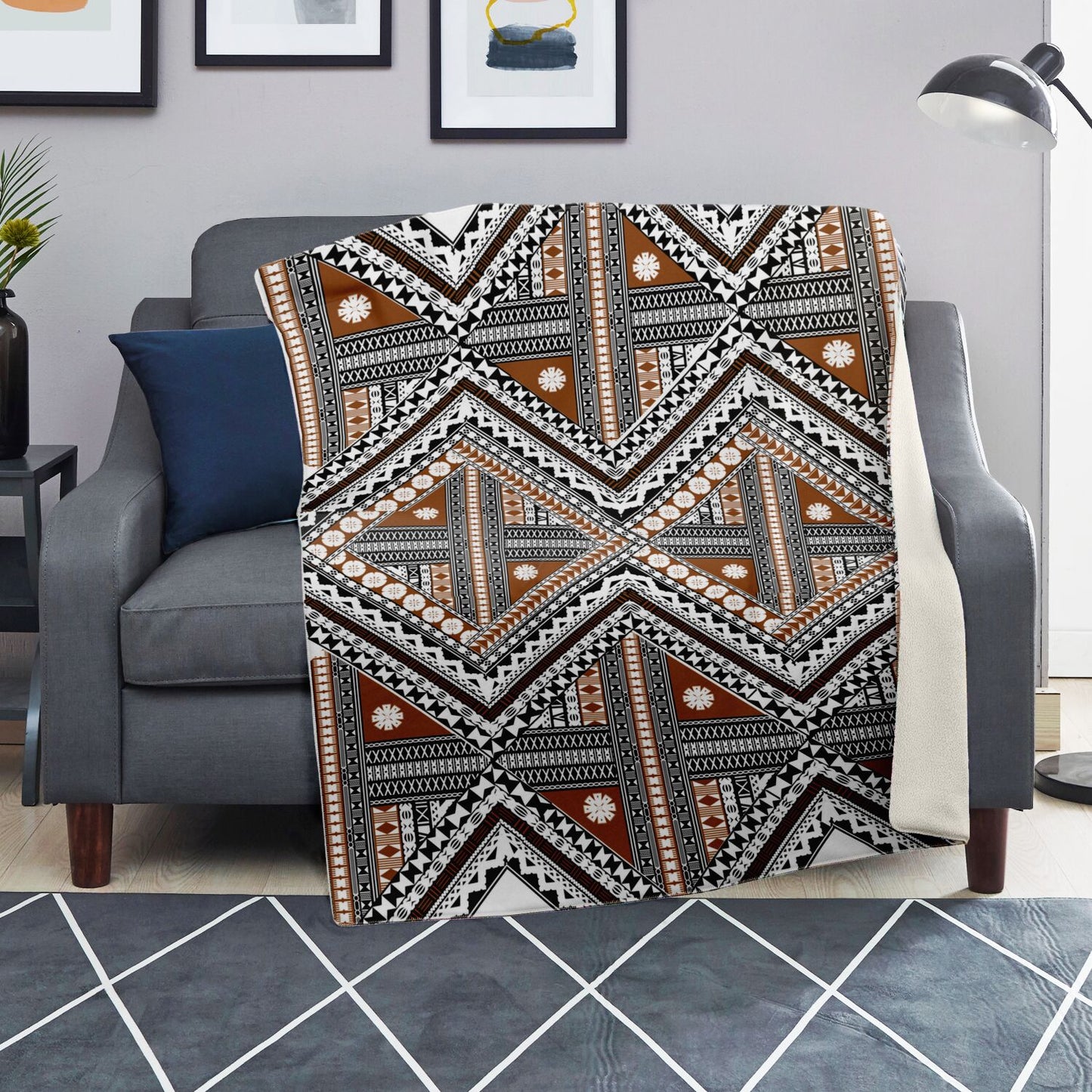 Fiji Masi Premium Microfleece Blanket - 1