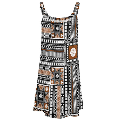 Fiji  Masi Sleeveless Dress 1
