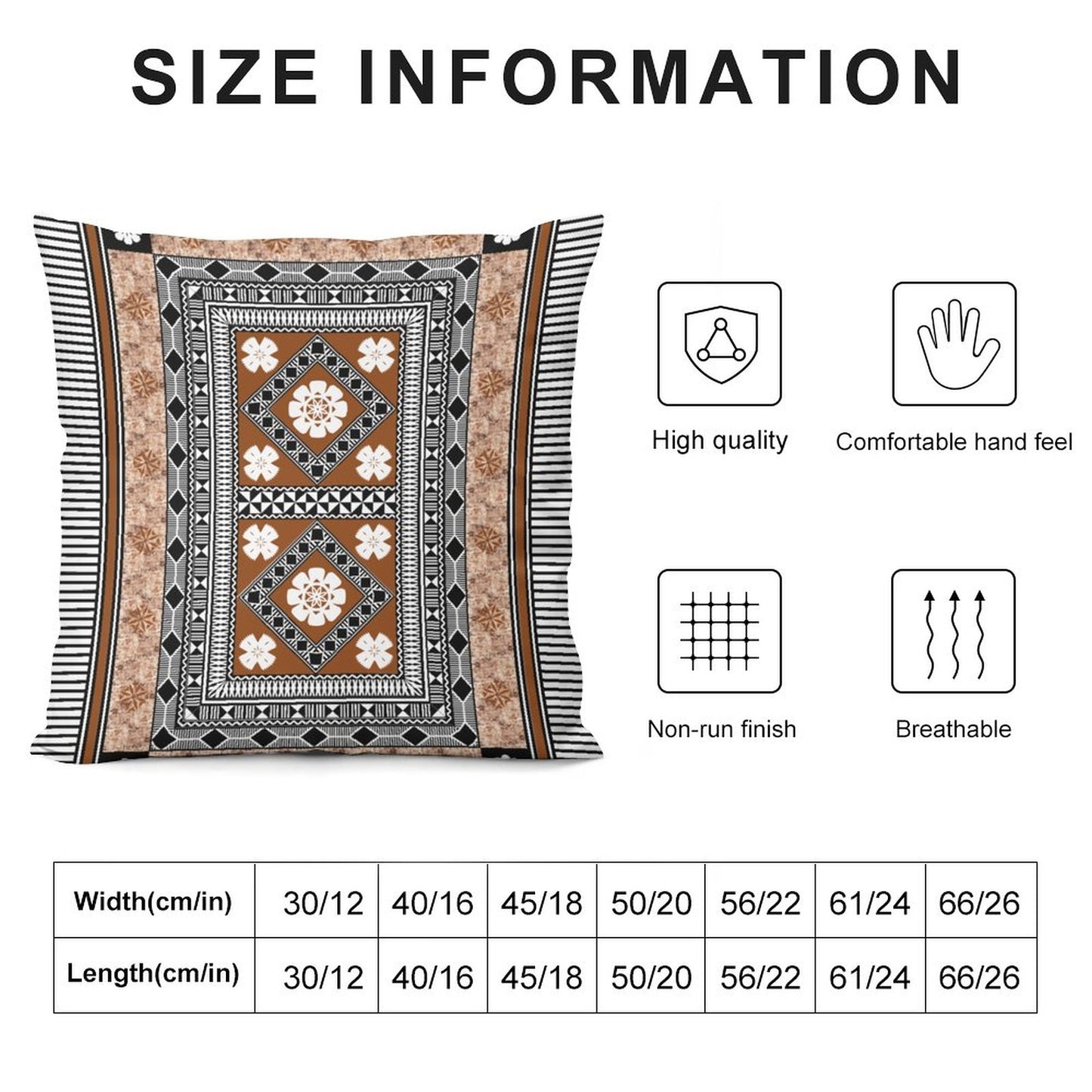 Fiji Masi Plush Pillow Case  7