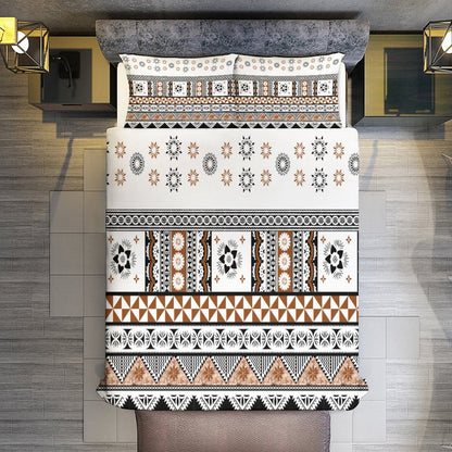 Fiji Masi 3-Piece Bedding Set-90"x90"/ 229x229cm (Dual-sided Printing) 9