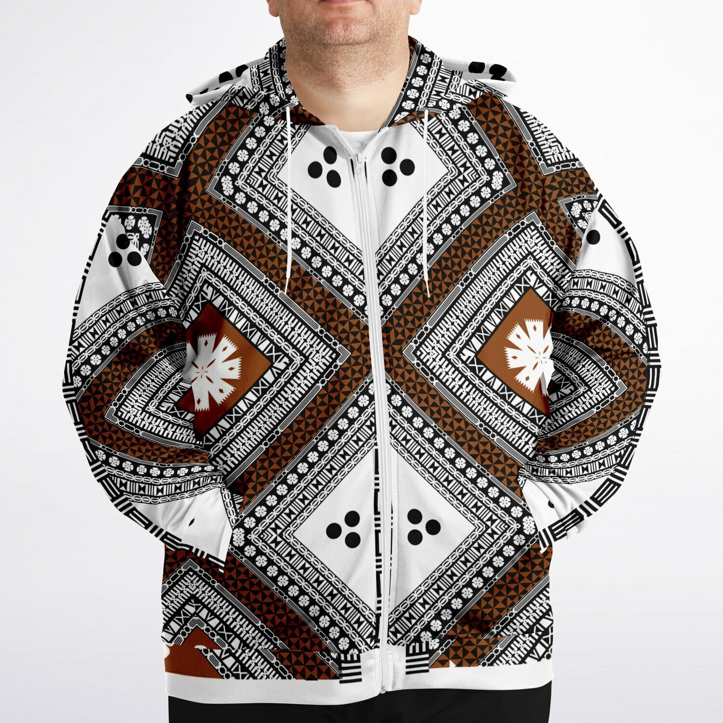 Fiji Masi Athletic Plus-size Ziphoodie 1