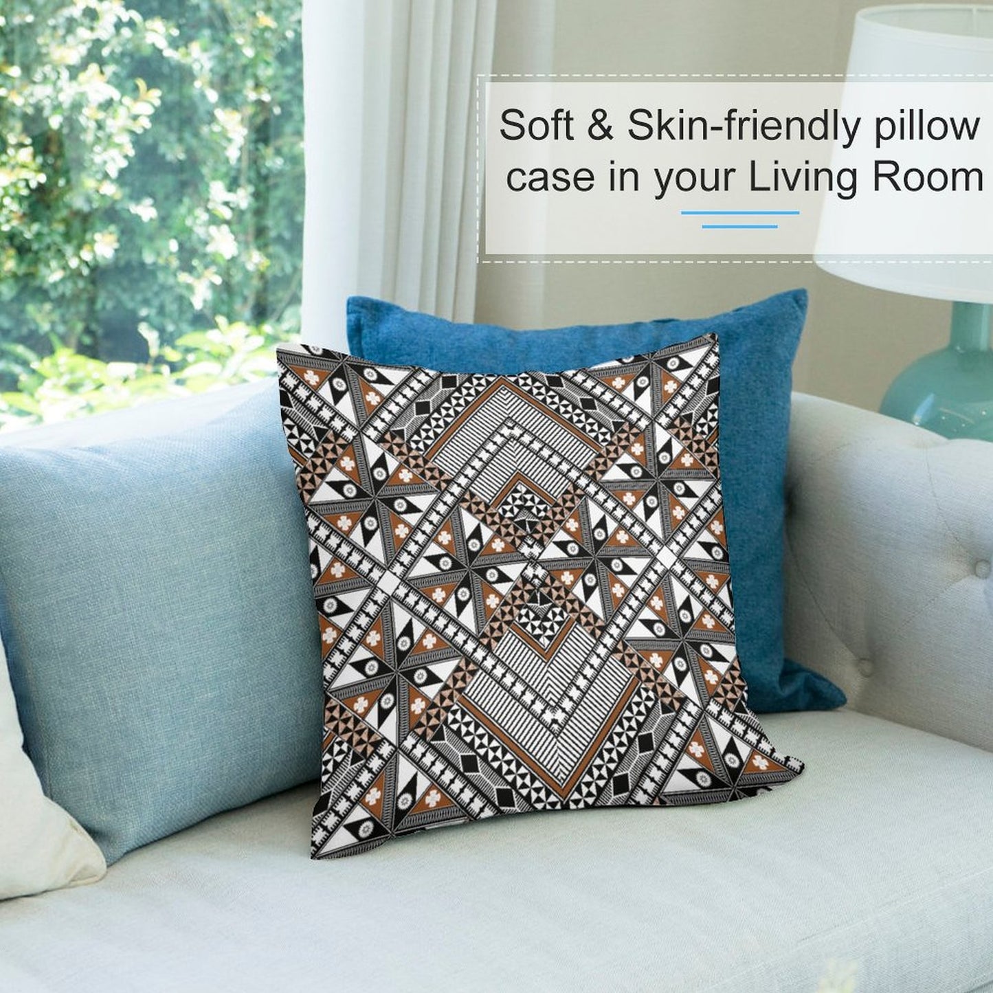 Fiji Masi Plush Pillow Case  5