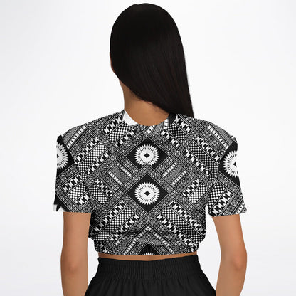 Fiji Masi  Short Sleeve Crop Top 5