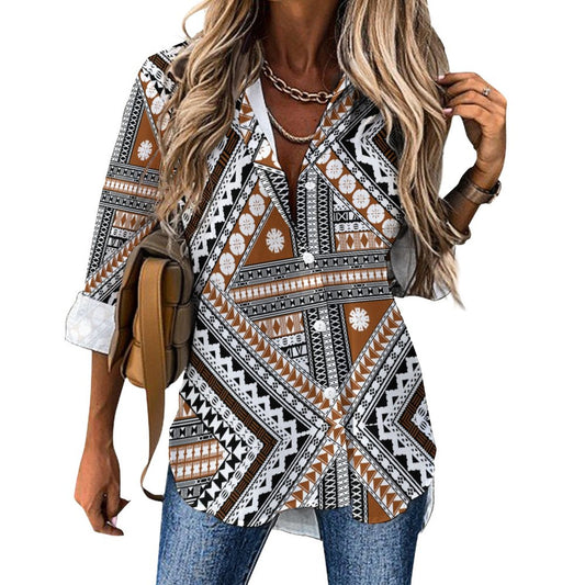 Fiji Masi Asymmetrical Hem Shirt 3