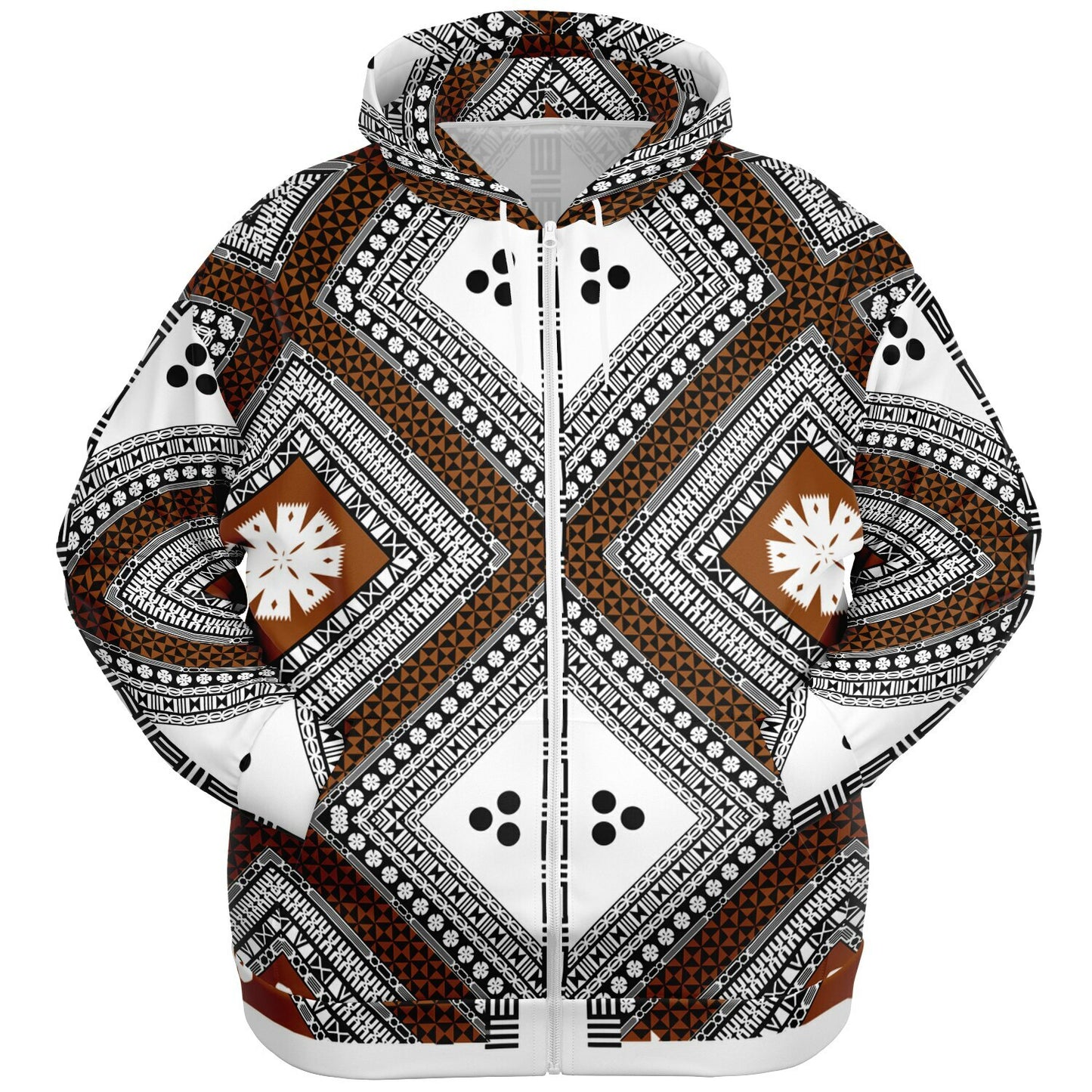 Fiji Masi Athletic Plus-size Ziphoodie 1