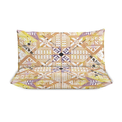 Fiji Masi 3-Piece Bedding Set-90"x90"/ 229x229cm (Dual-sided Printing)  18
