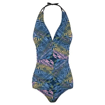 Fiji Masi 2-Piece Women's Halter Tankini 2