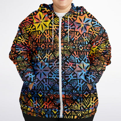 Fiji Masi Fashion Plus-size Ziphoodie 3