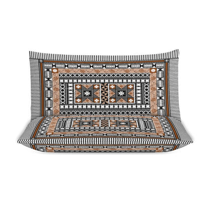 Fiji Masi 3-Piece Bedding Set-90"x90"/ 229x229cm (Dual-sided Printing) 5